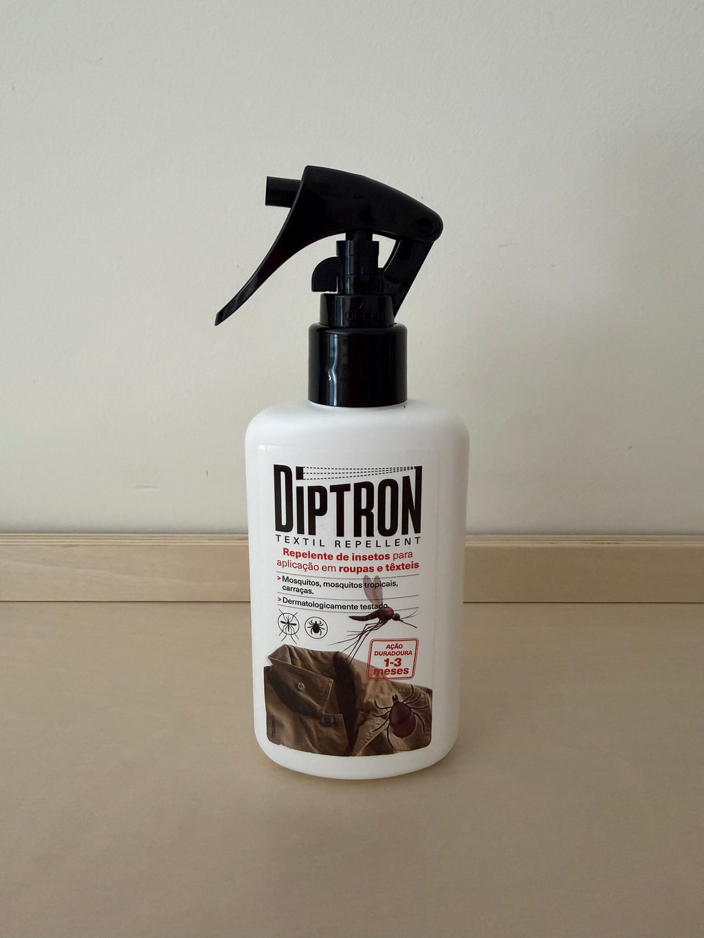 Repelente Têxtil Diptron – Proteção contra Carraças e Mosquitos 100 ml
